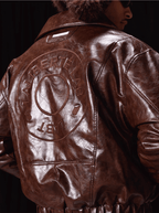 Labt Oil Waxed PU Leather Jacket