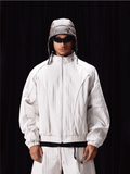 Labt Structured Patchwork Track Jacket