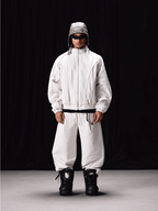 Labt Structured Patchwork Track Jacket