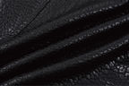 Labt Elephant Grain PU Leather Embroidered Patch Jacket