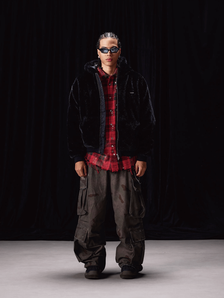 Labt Faux Fur Hood Jacket