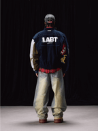 Labt Colorblock Patchwork Bomber Jacket