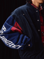 Labt Colorblock Patchwork Bomber Jacket