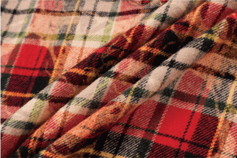Labt Western Plaid Frayed Flannel Long Sleeve Shirt