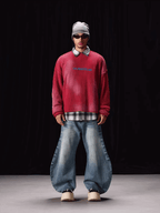 Labt Washed Vintage Knit Sweater