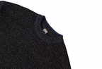 Labt Blue Stitch Work Knit Sweater