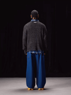 Labt Blue Stitch Work Knit Sweater