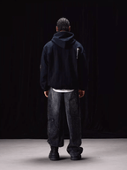 Labt Striped Patchwork Hoodie