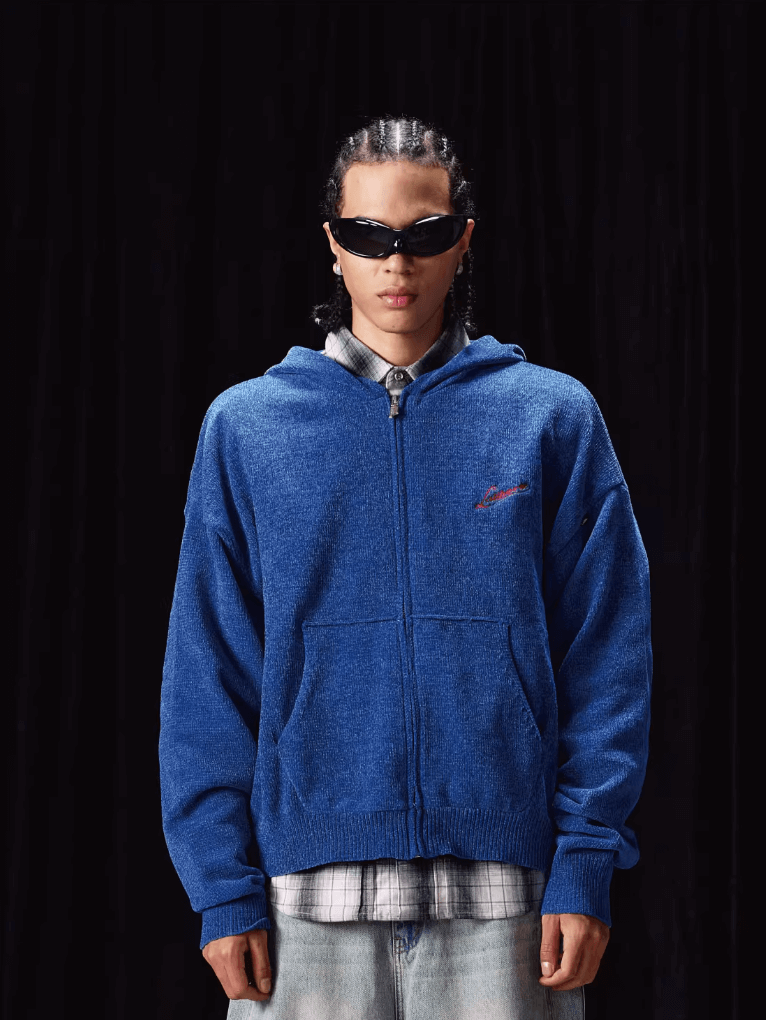 Labt Stretch Knit Zip Hoodie