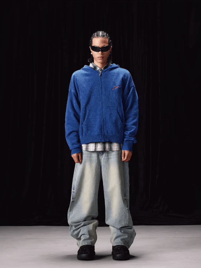 Labt Stretch Knit Zip Hoodie