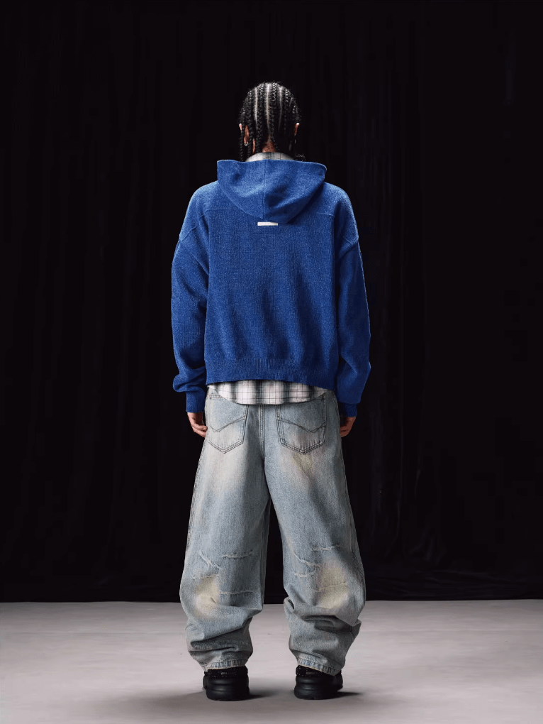 Labt Stretch Knit Zip Hoodie