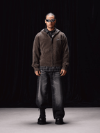 Labt Stretch Knit Zip Hoodie