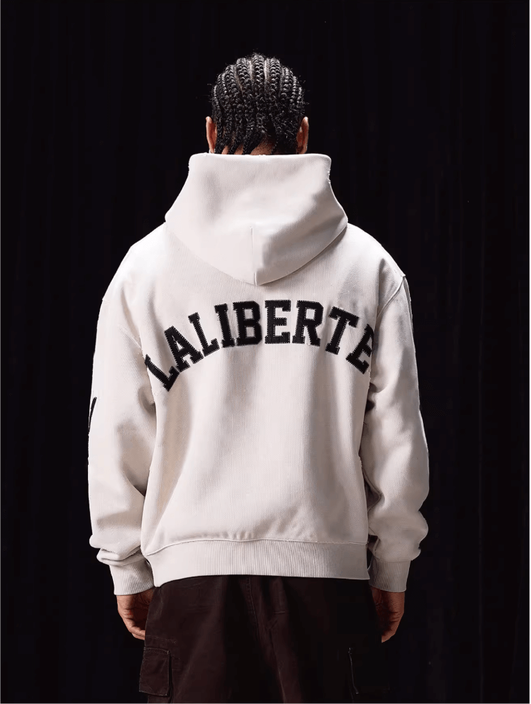 Labt Embroidered Patch Hoodie