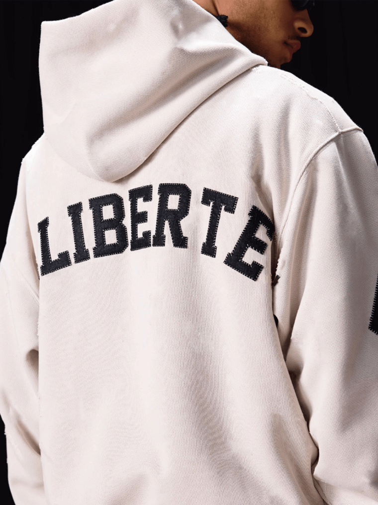 Labt Embroidered Patch Hoodie