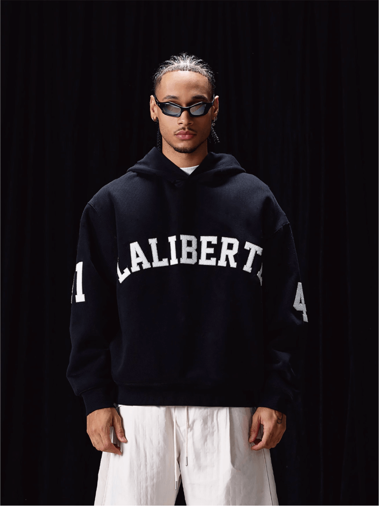 Labt Embroidered Patch Hoodie