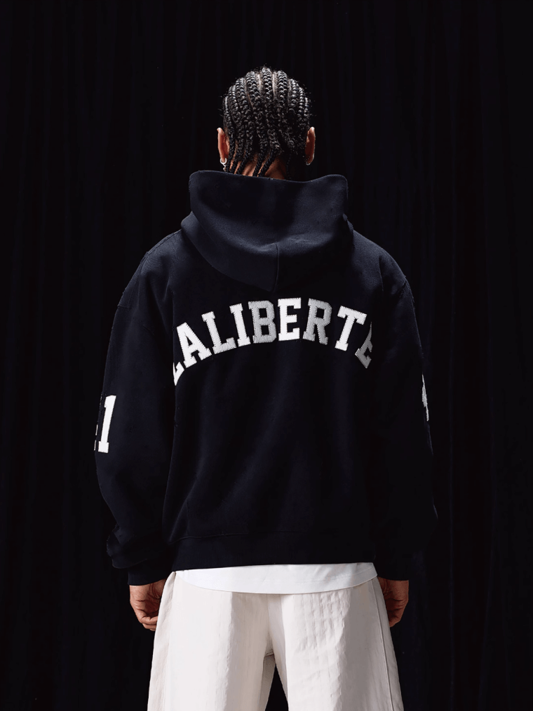 Labt Embroidered Patch Hoodie