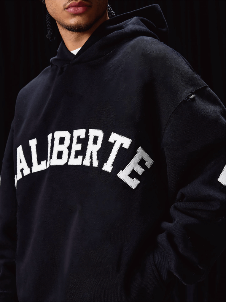 Labt Embroidered Patch Hoodie