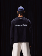 Labt Reflective Print Structure Long Sleeve Tee