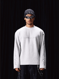 Labt Waffle Print Long Sleeve Tee