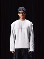 Labt Waffle Print Long Sleeve Tee
