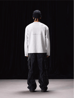 Labt Waffle Print Long Sleeve Tee