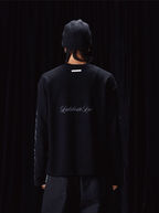 Labt Waffle Print Long Sleeve Tee