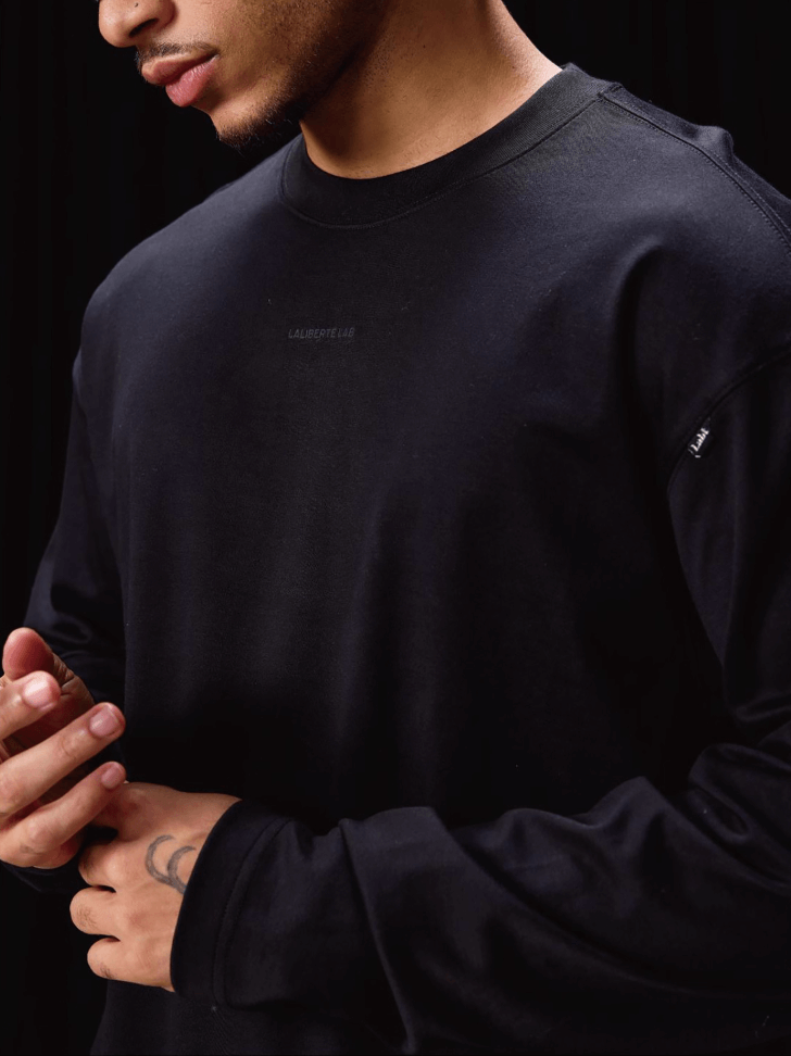 Labt Loose Basic Long Sleeve Tee