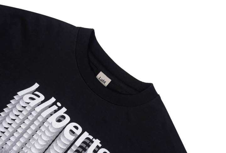 Labt Distressed Print Long Sleeve Tee