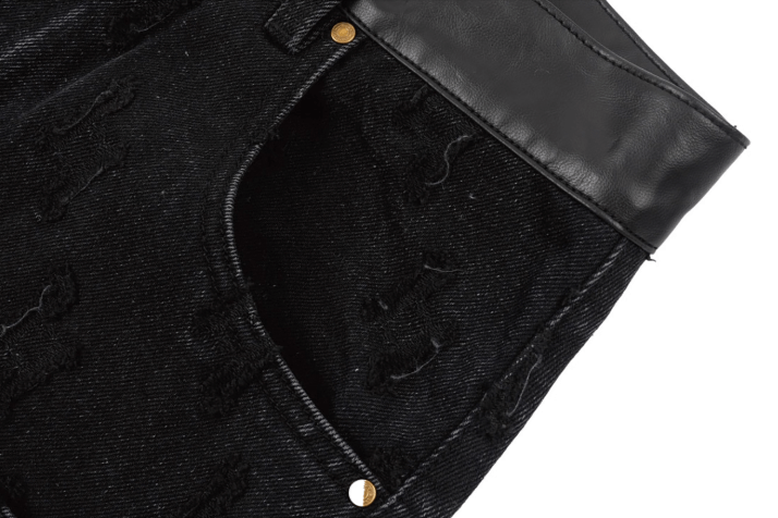 Labt Customized Jacquard Machete Jeans