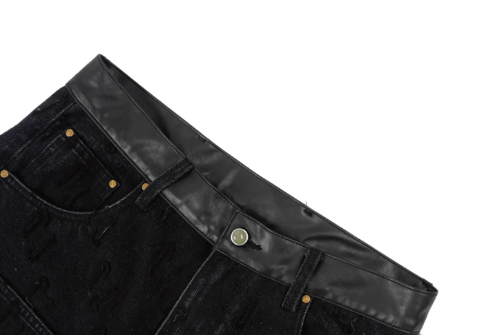 Labt Customized Jacquard Machete Jeans