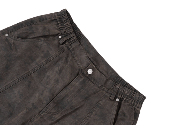 Labt Dark Camo Baggy Cargo Pants