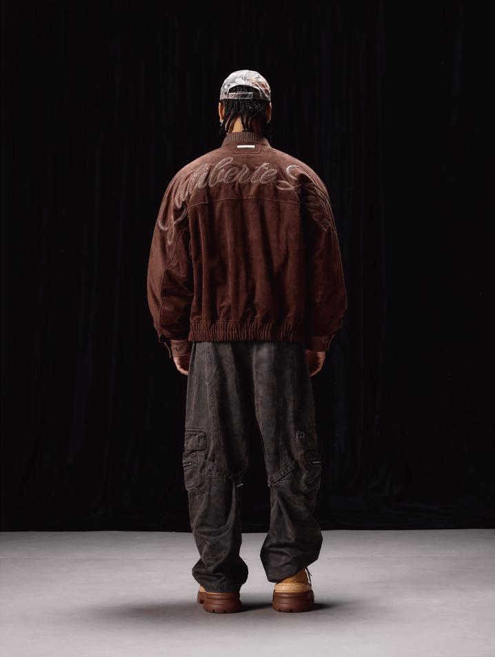 Labt Dark Camo Baggy Cargo Pants