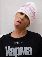 KARMANISTIC Rhinestone Knit Beanie