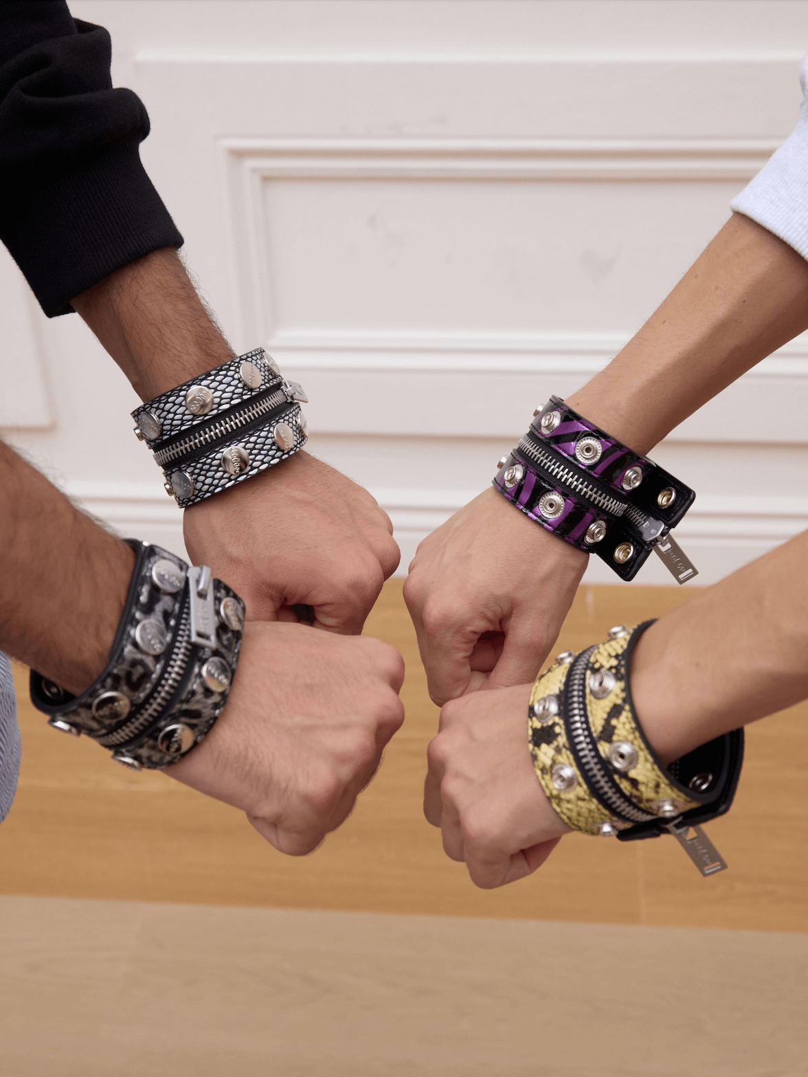 KARMANISTIC Original Punk Zipper Bracelet