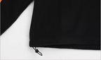 UNTILWERICH Half Zip Color Block Fleece Sweatshirt
