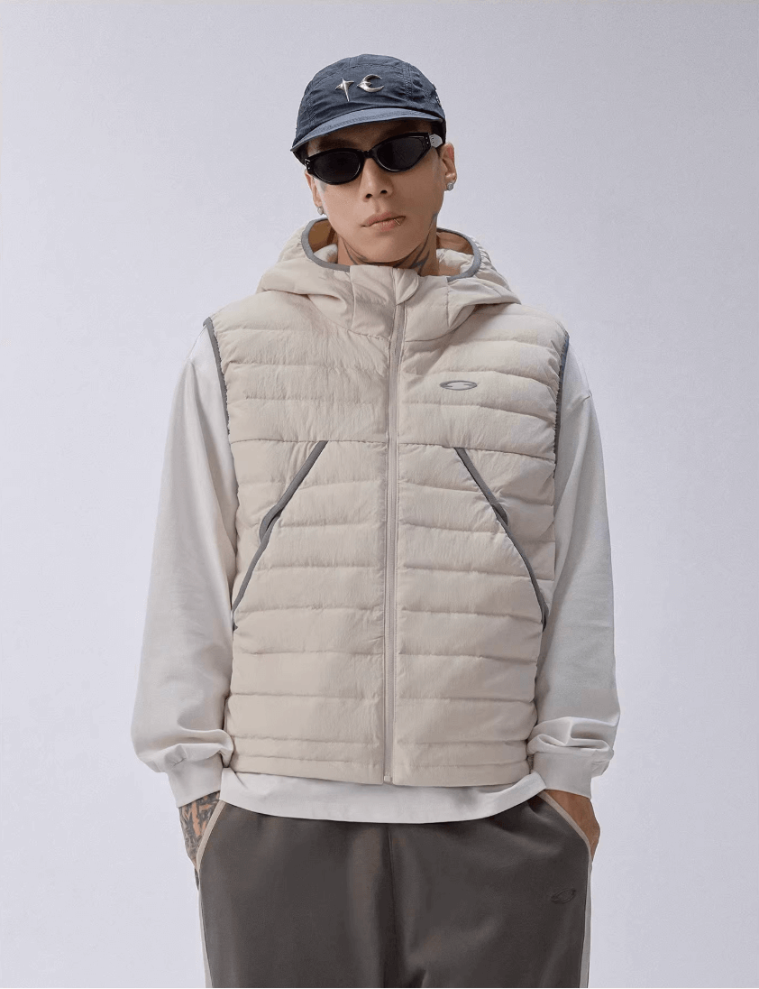 F2CE Lightweight Hooded Outdoor Down Vest