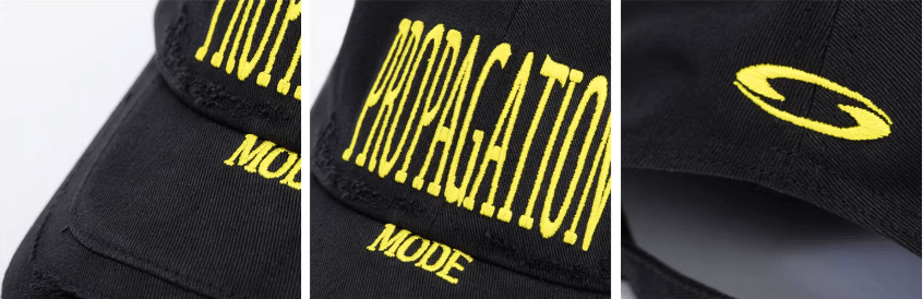 F2CE Distressed Embroidered Patchwork Dad Hat