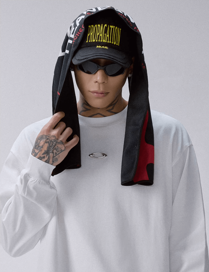 F2CE Distressed Embroidered Patchwork Dad Hat