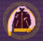 MEDM × JOJO Color Block High Neck Track Jacket