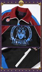 MEDM × JOJO Color Block High Neck Track Jacket