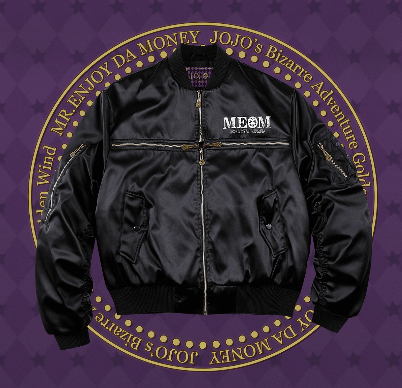 MEDM × JOJO Multi Zip Bomber Jacket