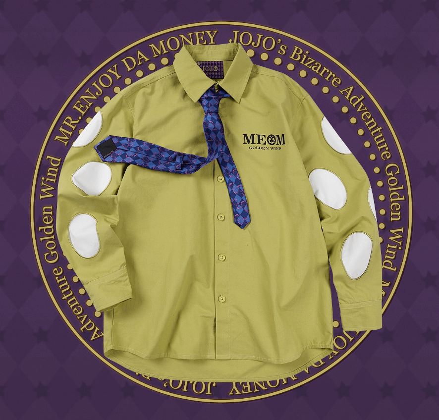 MEDM × JOJO Patchwork Long Sleeve Shirt