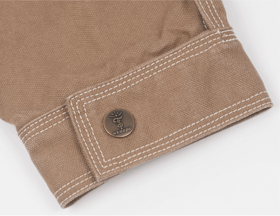 STEEPC Washed Canvas Work Jacket