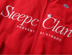 STEEPC Plaid Lined Red Hooded Jacket