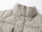 STEEPC Plaid Diamond Quilted Padded Jacket