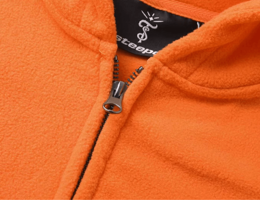 STEEPC Fleece Zip Up Hoodie and Sweatpants Set