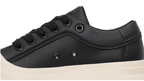 1807 INF-008 Gothic Lace Up PU Leather Chunky Sneakers