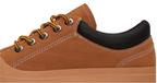 1807 INF-008 Gothic Lace Up Nubuck Leather Chunky Sneakers