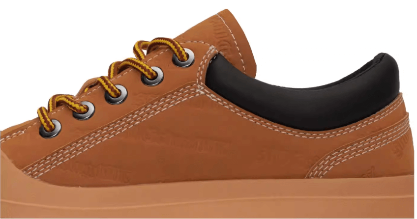 1807 INF-008 Gothic Lace Up Nubuck Leather Chunky Sneakers