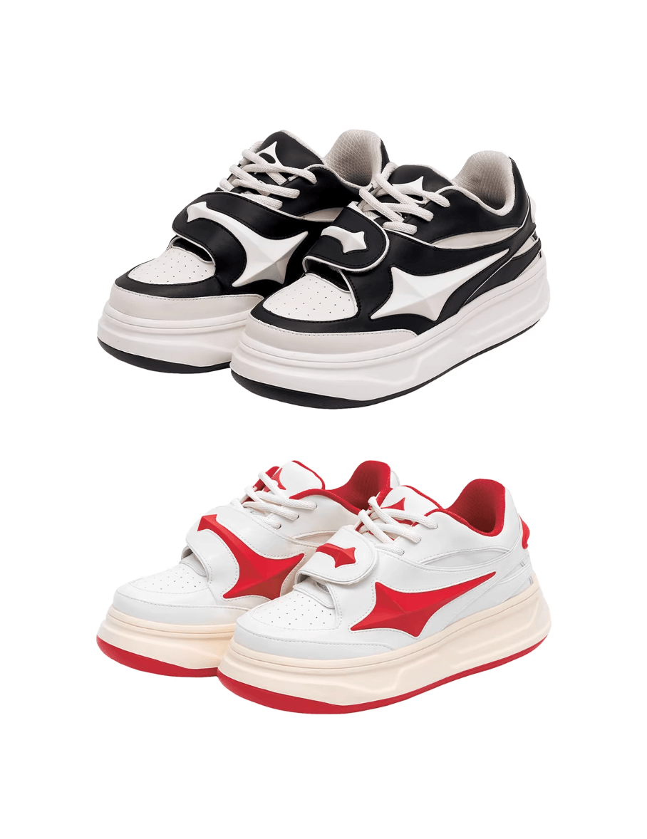 1807 INF-002 InHere Star Straps Chunky Sneakers